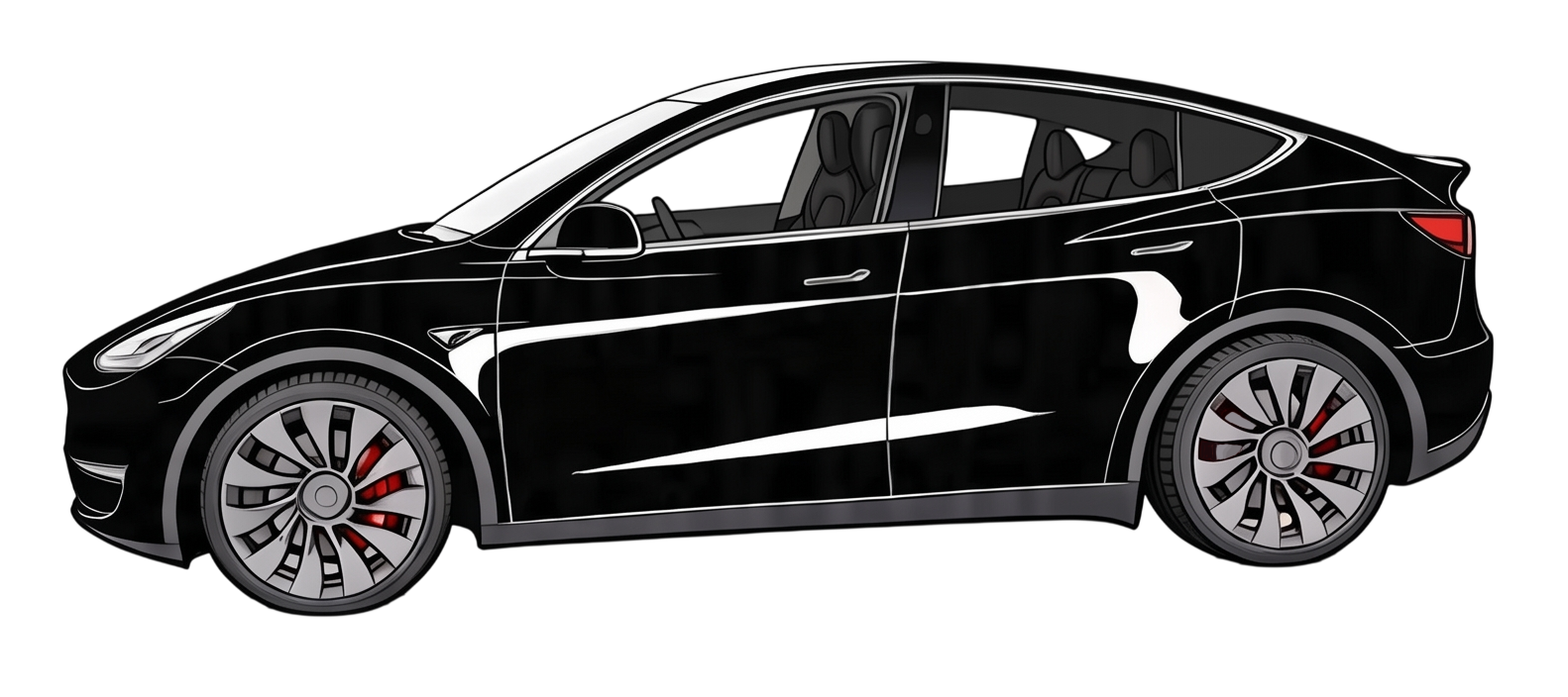 Tesla en illustration